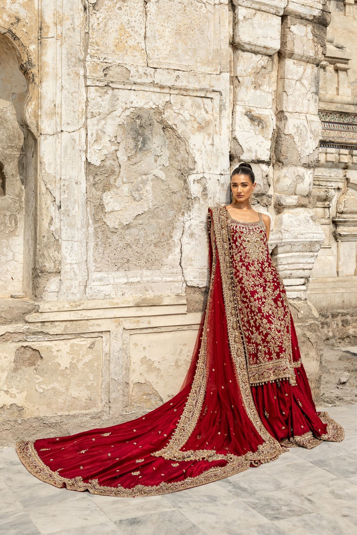 Aneesa — The red couture