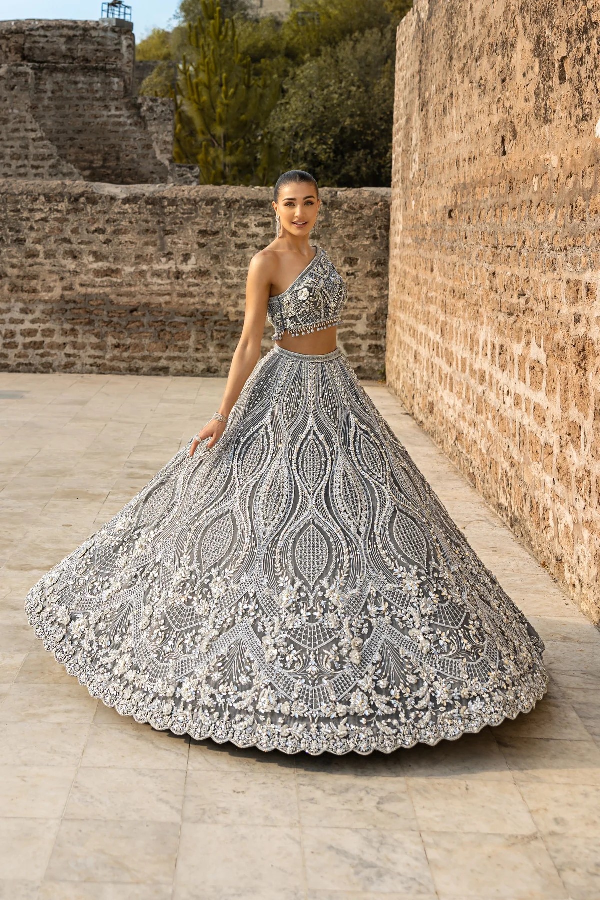 Aneesa — The silver couture